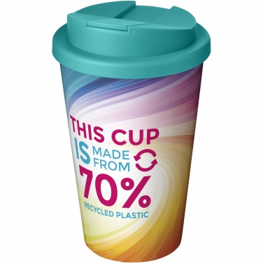 Logotrade reklaminės dovanos nuotrauka: Brite-Americano® Eco 350 ml atsparus išsiliejimui izoliuotas stiklainis
