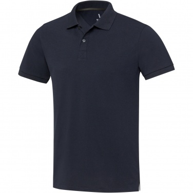 Logotrade verslo dovanos nuotrauka: Smaragdinis trumpomis rankovėmis unisex Aware™ perdirbtas polo