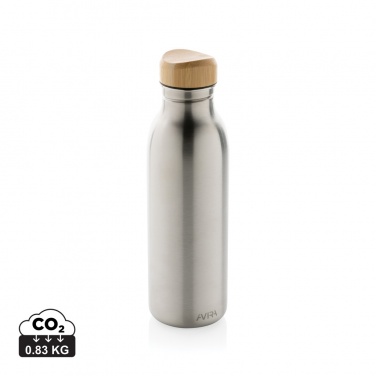 Logotrade reklaminės dovanos nuotrauka: Avira Alcor RCS Re-steel vienos sienelės vandens butelis 600 ML