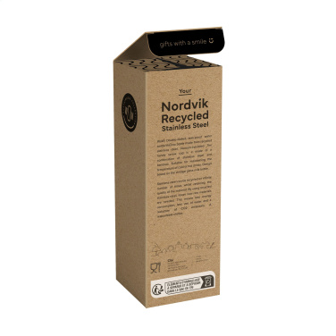 Logotrade reklaminės dovanos nuotrauka: Nordvik RCS Recycled Steel 500 ml geriamasis butelis