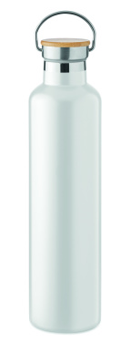 Logotrade verslo dovanos nuotrauka: Dvigubos sienelės kolba 1L