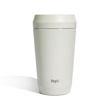 Logotrade firminės dovanos nuotrauka: Patentuotas „Topl“ perdirbto plieno „To Go“ 354 ml