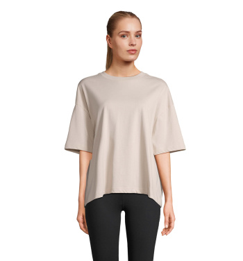 Logotrade firminės dovanos nuotrauka: BOXY WOMEN OVERSIZE MARŠKINĖLIAI
