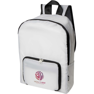 Logotrade reklaminiai produktai nuotrauka: EcoFold RPET sulankstoma kuprinė 15L
