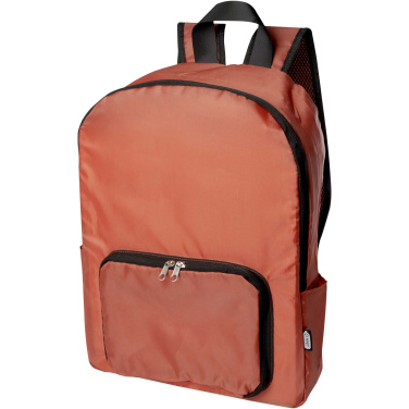 Logotrade reklaminiai produktai nuotrauka: EcoFold RPET sulankstoma kuprinė 15L