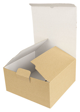 Logotrade dovana nuotrauka: Kartoninė dėžutė - 21,5 x 21,5 x 10,5 cm