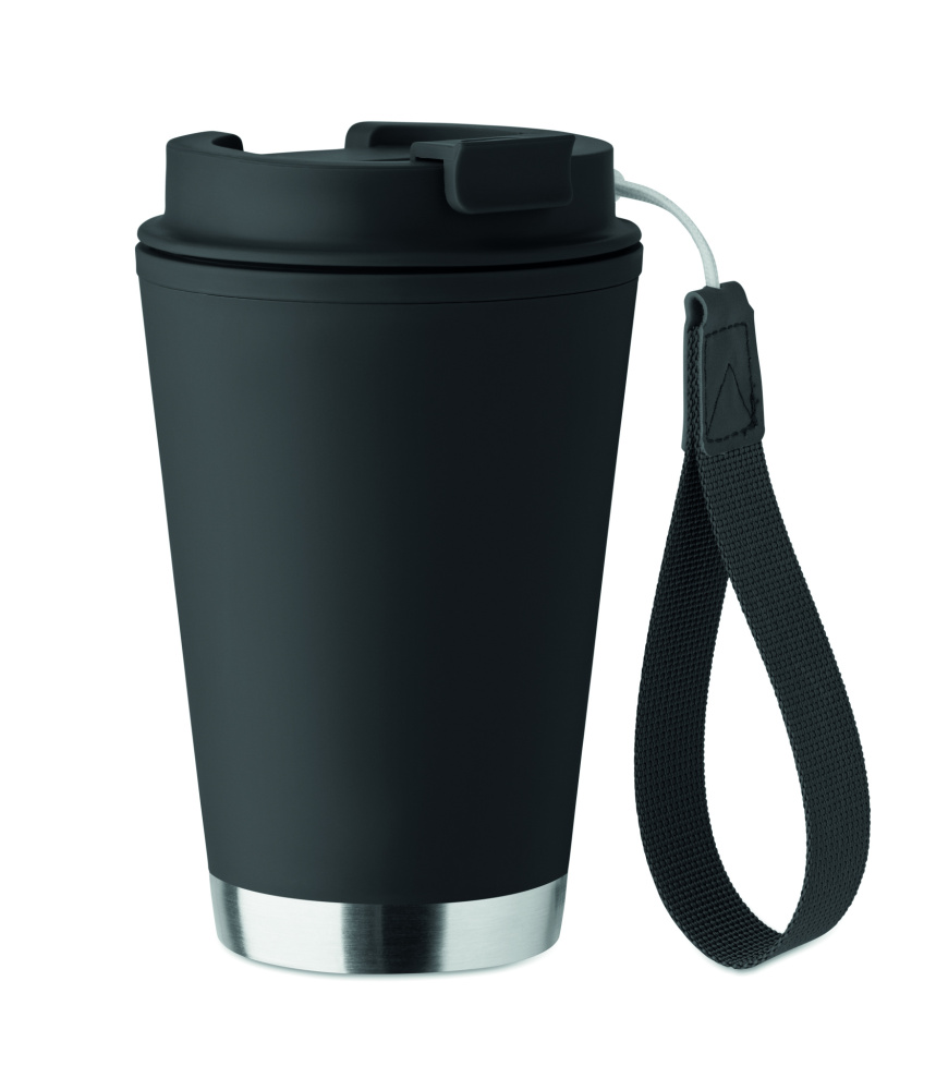 Logotrade reklaminės dovanos nuotrauka: Dvigubos sienelės stiklinė 300 ml