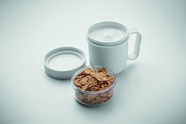 Logotrade verslo dovanos nuotrauka: 450 ml talpos PP puodelis kelyje