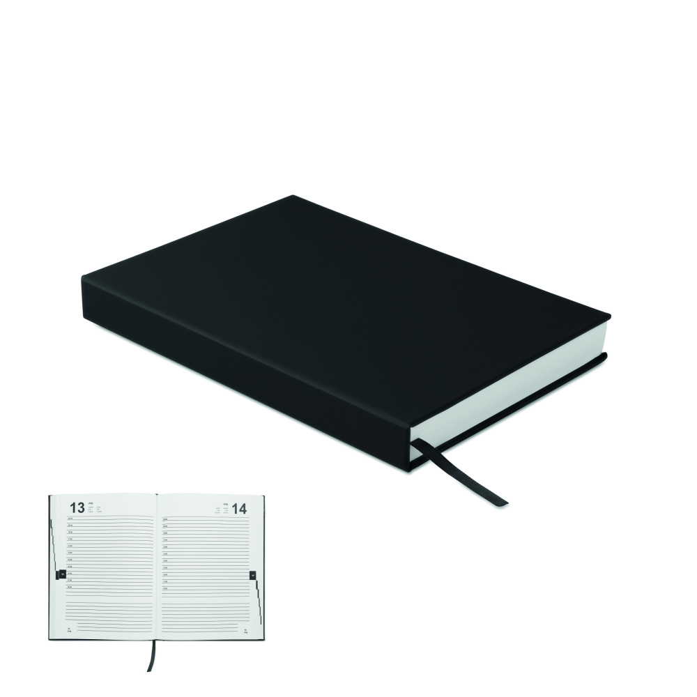 Logotrade firminės dovanos nuotrauka: A5 formato nuolatinis dienos planuotojas