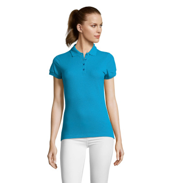 Logotrade reklaminiai produktai nuotrauka: PASSION WOMEN POLO 170g