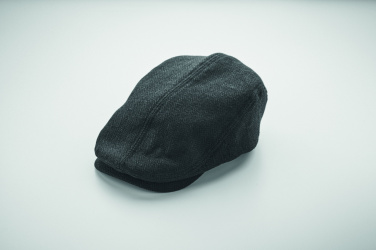 Logotrade reklaminiai produktai nuotrauka: „Newsboy“ plokščia kepurė 335 gr/m²