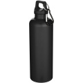 Oregon 750 ml vienspalvis RCS perdirbto plastiko vandens butelis su karabinu, Juoda