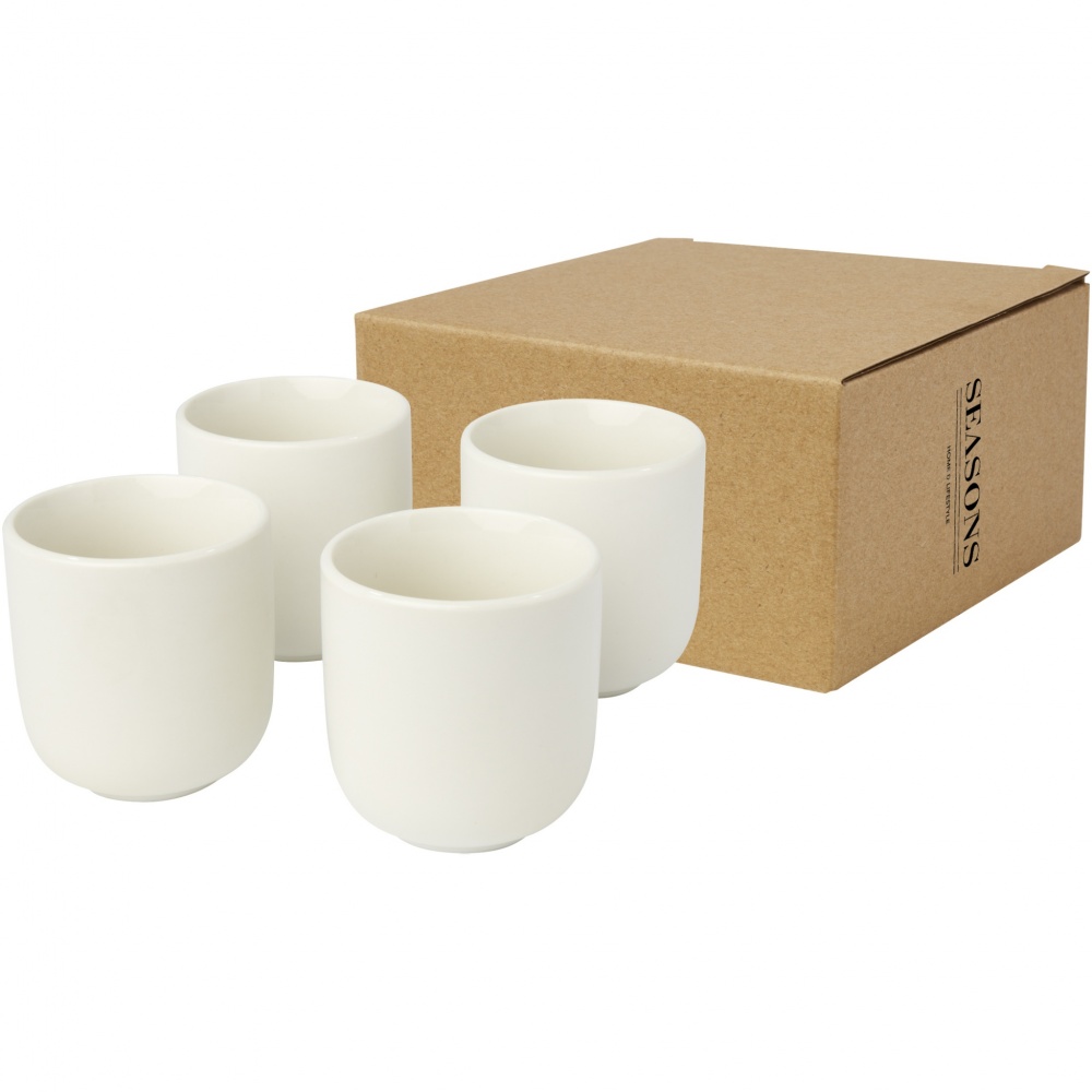Logotrade ziemassvētku dāvanas foto: Vīriešu 4-daļīga 90 ml espresso tase