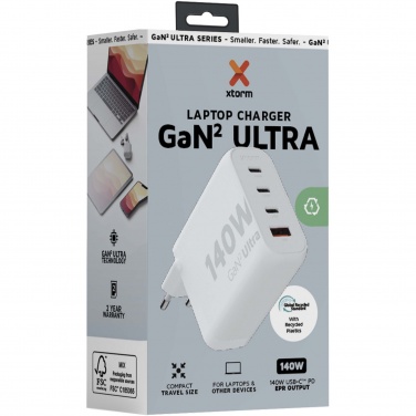 Logotrade Ideja dāvanas foto: Xtorm XEC140 GaN² Ultra 140W sienas lādētājs