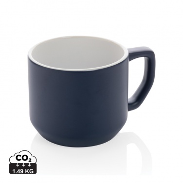 Logotrade korporatīvās dāvanas foto: Moderna keramikas krūze 350ml