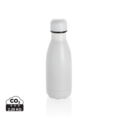 Logotrade Ideja dāvanas foto: Vienkrāsaina nerūsējošā tērauda vakuuma pudele 260ml