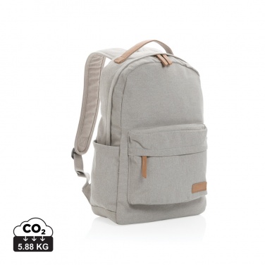 Logotrade ziemassvētku dāvanas foto: Impact AWARE™ 16 unces. pārstrādāta audekla mugursoma