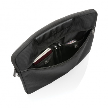 Logotrade biznesa dāvanas foto: Swiss Peak AWARE™ RPET Voyager 15,6 collu klēpjdatora apvalks