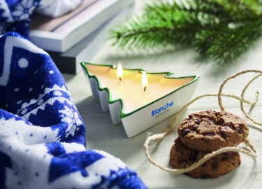 Logotrade ziemassvētku dāvanas foto: Augu bāzes svece 60gr