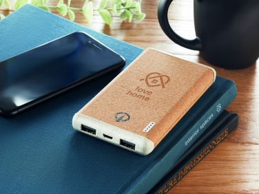 Logotrade korporatīvās dāvanas foto: Bezvadu 10000mAh PowerBank