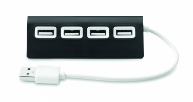 Logotrade korporatīvās dāvanas foto: 4 portu USB centrmezgls