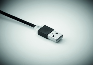Logotrade korporatīvās dāvanas foto: atslēgu piekariņš ar USB tipa C kabeli Salaspils