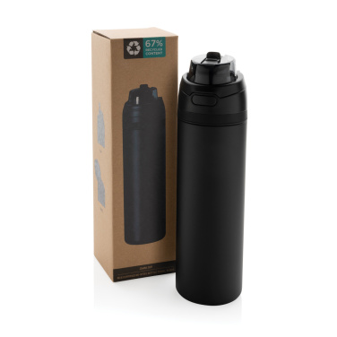 Logotrade korporatīvās dāvanas foto: Omni Sip RCS sertificēta re-tērauda slēdzama pudele 700ml