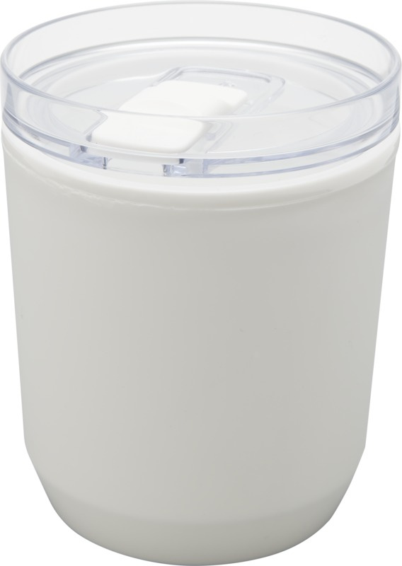 Logotrade Ideja dāvanas foto: Hudson 180 ml otrreizējās pārstrādes plastmasas dubultsienu trauks
