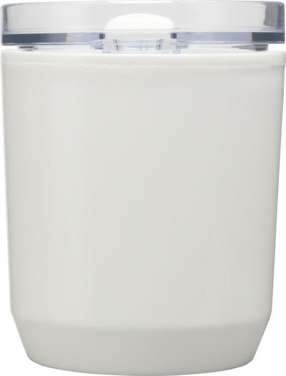 Logotrade logo dāvanas foto: Hudson 180 ml otrreizējās pārstrādes plastmasas dubultsienu trauks