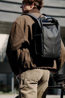 Logotrade biznesa dāvanas foto: Pilsētas ūdensizturīga velosipēdu mugursoma
