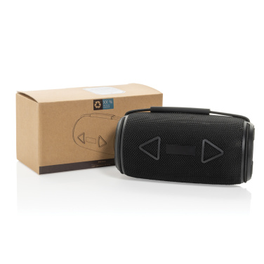 Logotrade logo dāvanas foto: Prisma RCS pārstrādātas plastmasas IPX 4 ūdensizturīgs 16 W skaļrunis