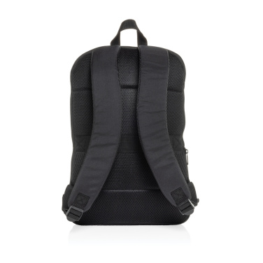 Logotrade Ideja dāvanas foto: Flexpack Aware™ RPET paplašināma, plāna 15,6 collu klēpjdatora mugursoma