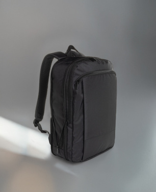 Logotrade ziemassvētku dāvanas foto: Flexpack Aware™ RPET paplašināma, plāna 15,6 collu klēpjdatora mugursoma