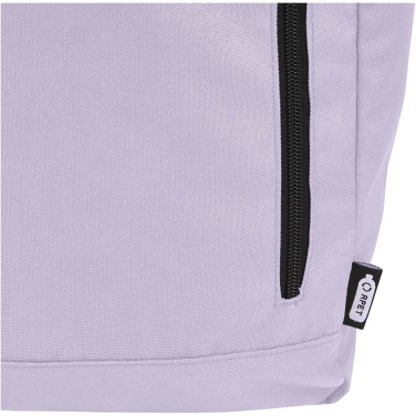 Logotrade biznesa dāvanas foto: Byron 15,6 collu GRS RPET mugursoma ar rullīti 18L