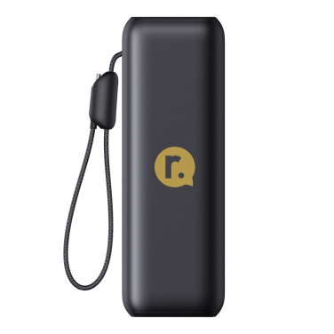 Logotrade biznesa dāvanas foto: Anker Power Bank 25.000 mAh 165W, iebūvēts izvelkams kabelis