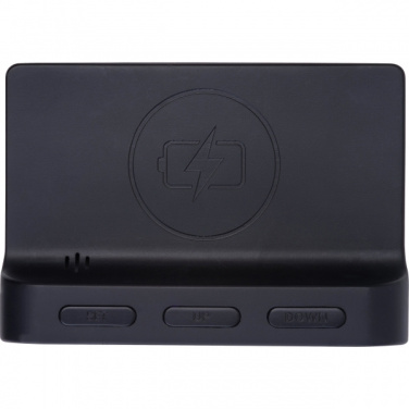 Logotrade ziemassvētku dāvanas foto: Modinātājs un bezvadu lādētājs ADELAIDE