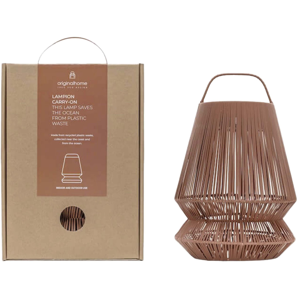 Logotrade biznesa dāvanas foto: Originalhome Lampion pārstrādāts pārnēsājams abažūrs
