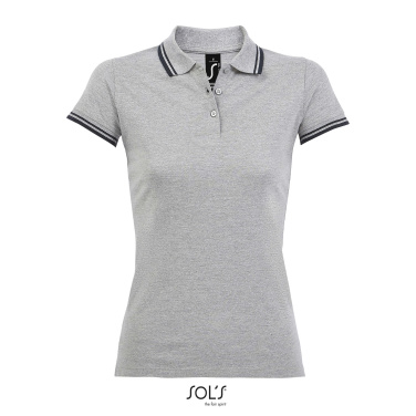 Logotrade Ideja dāvanas foto: PASADENA sieviešu polo 200g