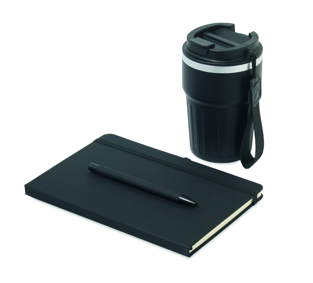 Logotrade logo dāvanas foto: 3 daļu dāvanu komplekts kastītē