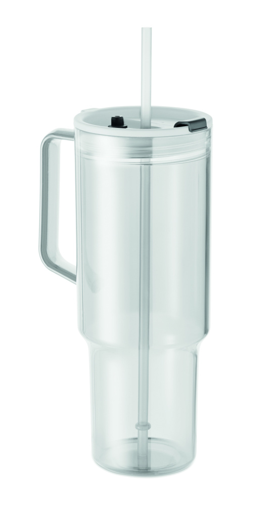 Logotrade korporatīvās dāvanas foto: RPET glāze 1200 ml