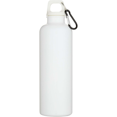 Logotrade ziemassvētku dāvanas foto: Oregon 750 ml vienkrāsaina RCS pārstrādātas plastmasas ūdens pudele ar karabīni