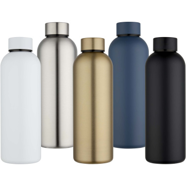 Logotrade dāvanas foto: 750 ml RCS pārstrādāta viensienas nerūsējošā tērauda ūdens pudele