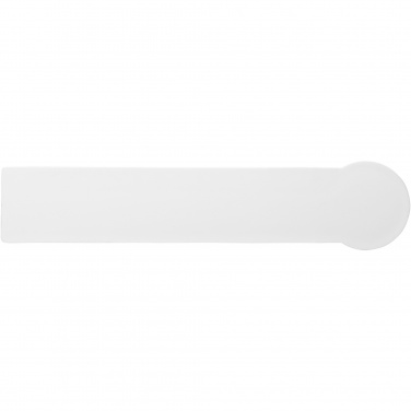 Логотрейд pекламные cувениры картинка: Линейка из переработанной пластмассы Tait длиной 15 см в формекруга 