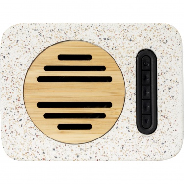 Логотрейд pекламные cувениры картинка: Колонка Terrazzo с функцией Bluetooth® мощностью 5Вт