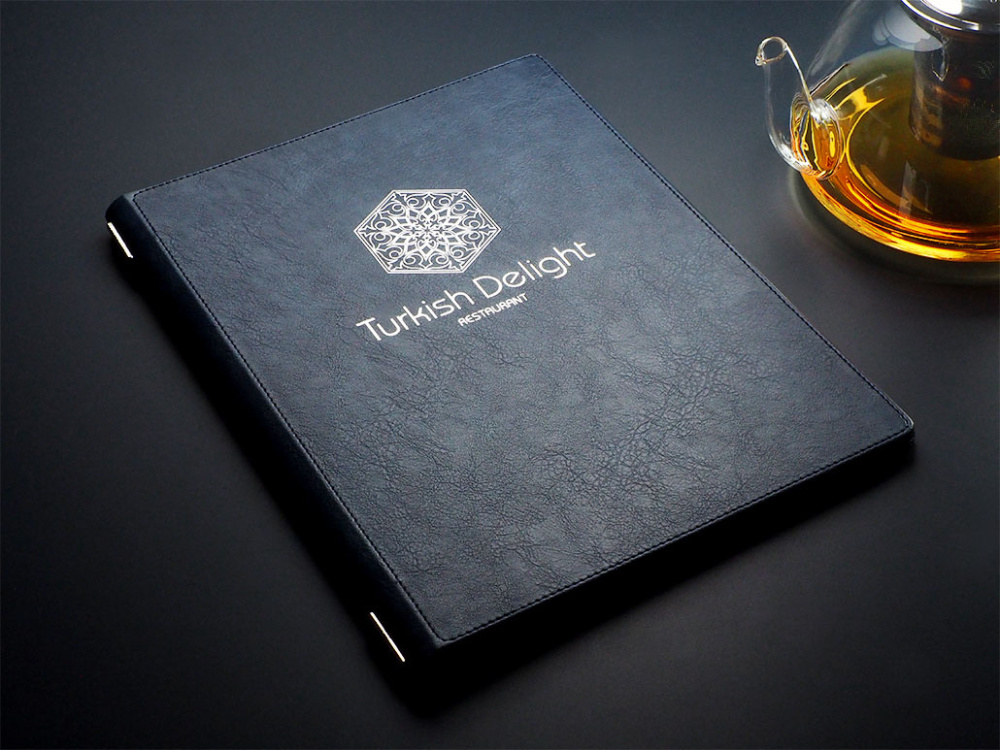 Лого трейд бизнес-подарки фото: Обложка для меню Fine Dining Pro 2013327