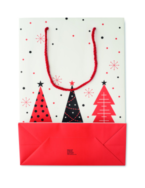 Логотрейд pекламные подарки картинка: Gift paper bag large