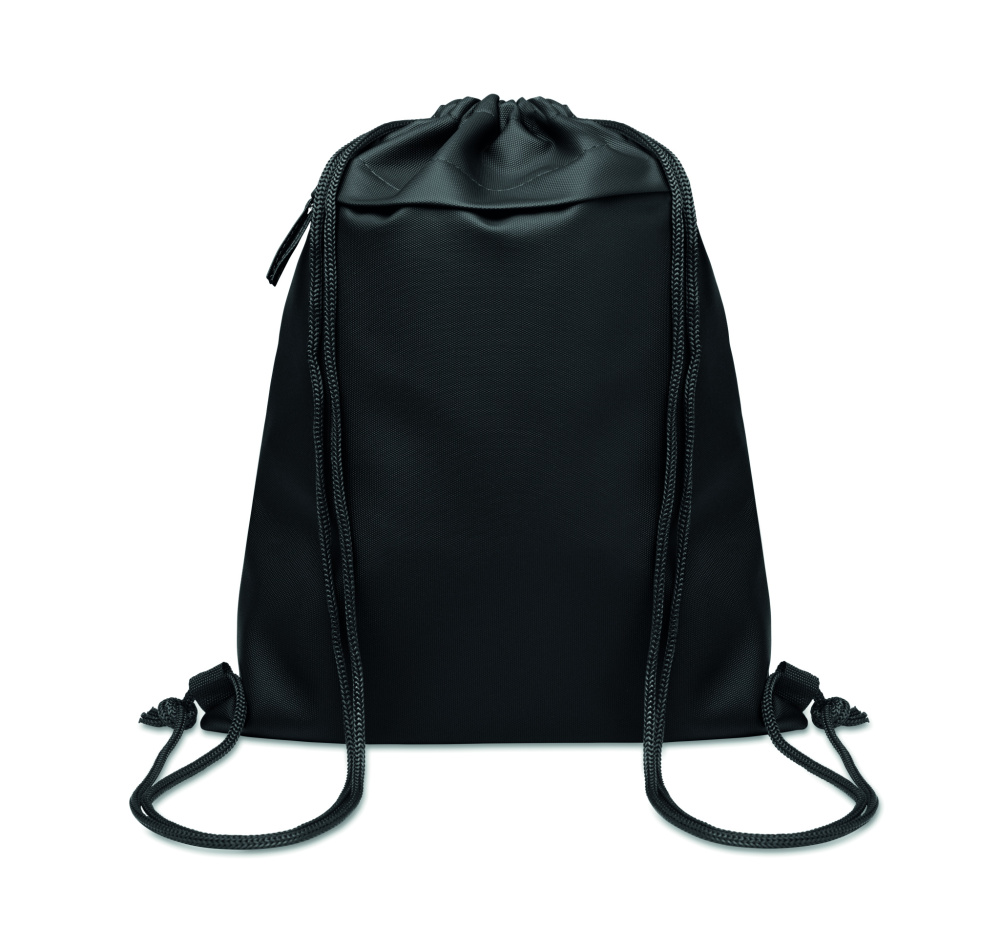 Логотрейд pекламные продукты картинка: Drawstring bag in 600D RPET