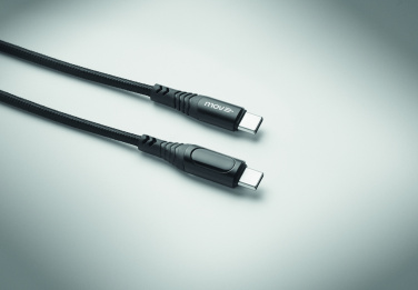 Лого трейд pекламные cувениры фото: 100W charging cable type-C