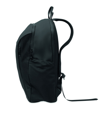 Лого трейд бизнес-подарки фото: 15" soft PU laptop backpack