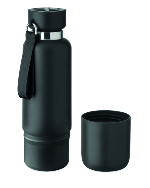 Логотрейд pекламные cувениры картинка: Double wall bottle 500ml